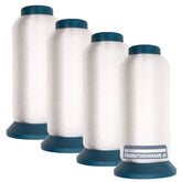 Lockgaren transparant | Aanbieding set van 4 lockgaren LOCKGAREN - FK - SET4 - TRANSPARANT